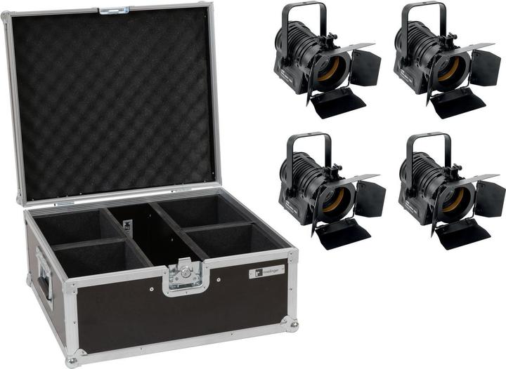 Immagine prodotto Eurolite Set 4x LED THA-20PC TRC Theatre Spot bw + Custodia