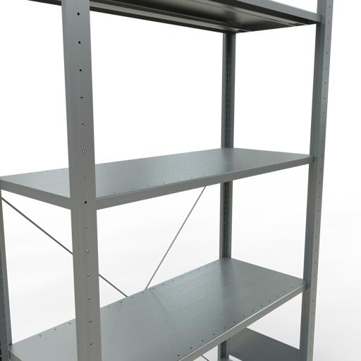 Actual product image Schulte Lagertechnik MULTIplus85 basic racking system with cross braces