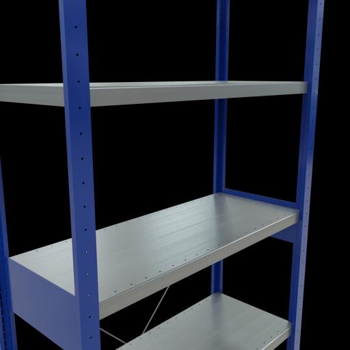 Immagine prodotto Schulte Lagertechnik MULTIplus330 sistema di scaffalatura di base senza viti con traversa