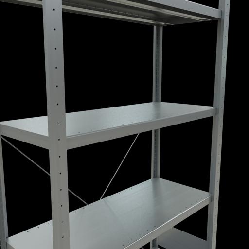 Immagine prodotto Schulte Lagertechnik MULTIplus330 sistema di scaffalatura di base senza viti con traversa