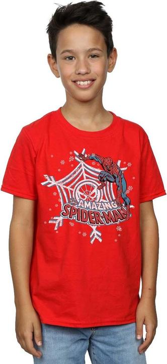 Image du produit - T-shirt SPIDER-MAN CHRISTMAS - Garçon (128)
