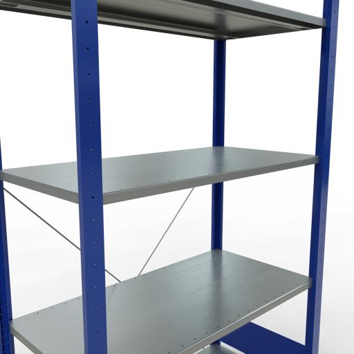 Actual product image Schulte Lagertechnik MULTIplus85 basic racking system with cross braces