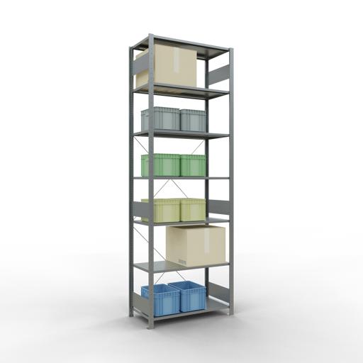 Actual product image Schulte Lagertechnik MULTIplus85 basic racking system with cross braces