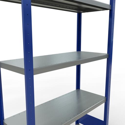 Actual product image Schulte Lagertechnik MULTIplus330 basic racking system with length ledgers