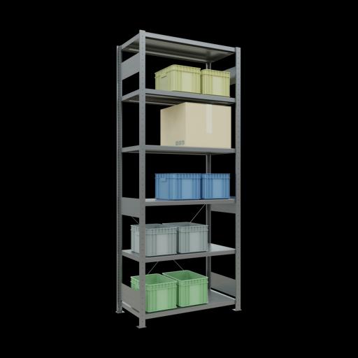 Immagine prodotto Schulte Lagertechnik MULTIplus330 sistema di scaffalatura di base senza viti con traversa