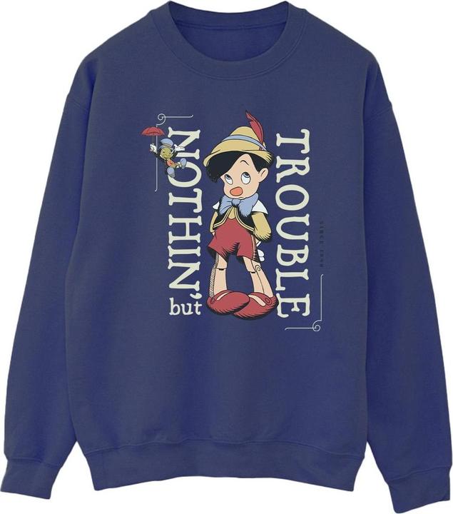 Image du produit Disney - Sweat PINOCCHIO NOTHING BUT TROUBLE - Homme (XL)