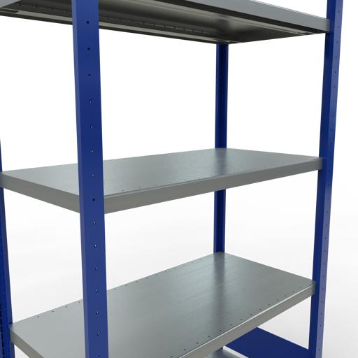 Actual product image Schulte Lagertechnik MULTIplus330 basic racking system with length ledgers