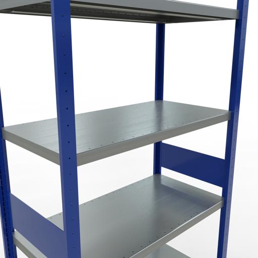 Actual product image Schulte Lagertechnik MULTIplus330 basic racking system with length ledgers