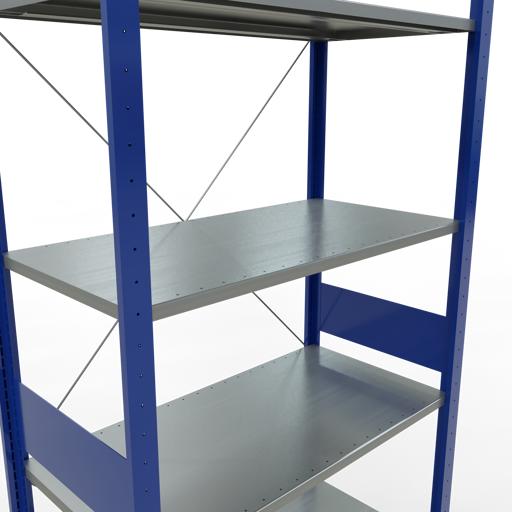 Actual product image Schulte Lagertechnik MULTIplus85 basic racking system with cross braces