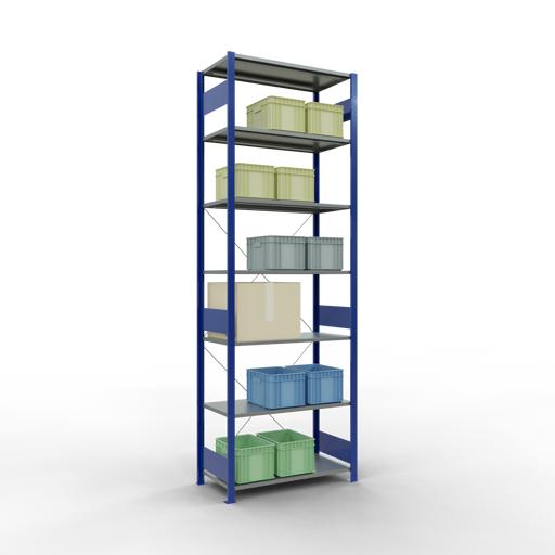 Actual product image Schulte Lagertechnik MULTIplus85 basic racking system with cross braces