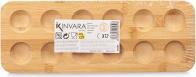 Produktbild Kinvara Eierbecher 12 Löcher Bambus 30x11 cm