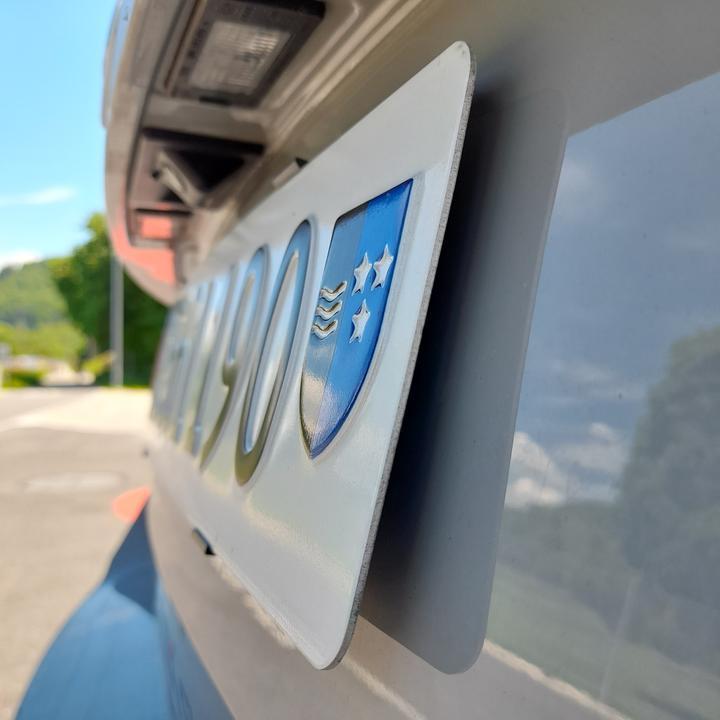 Produktbild 21CARS Klick Kennzeichenhalter Langformat (Front, Langformat)