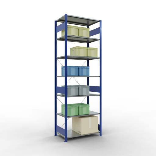 Actual product image Schulte Lagertechnik MULTIplus85 basic racking system with cross braces