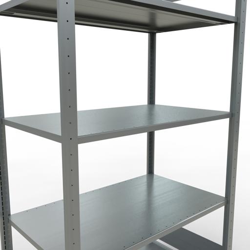 Actual product image Schulte Lagertechnik MULTIplus85 basic racking system with length ledgers