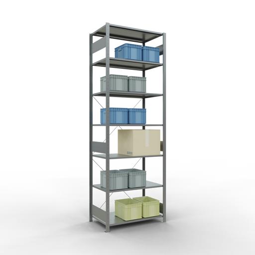 Actual product image Schulte Lagertechnik MULTIplus85 basic racking system with cross braces