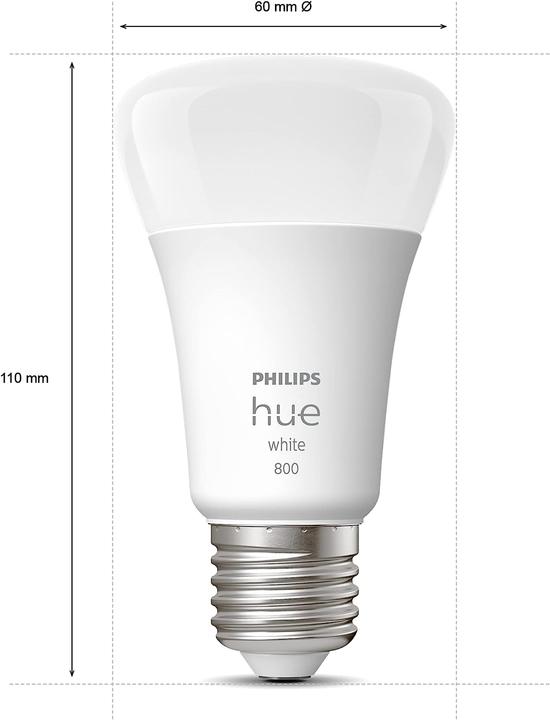 Actual product image Philips Hue White Ambiance Expansion (E27, 806 lm, 1 x)