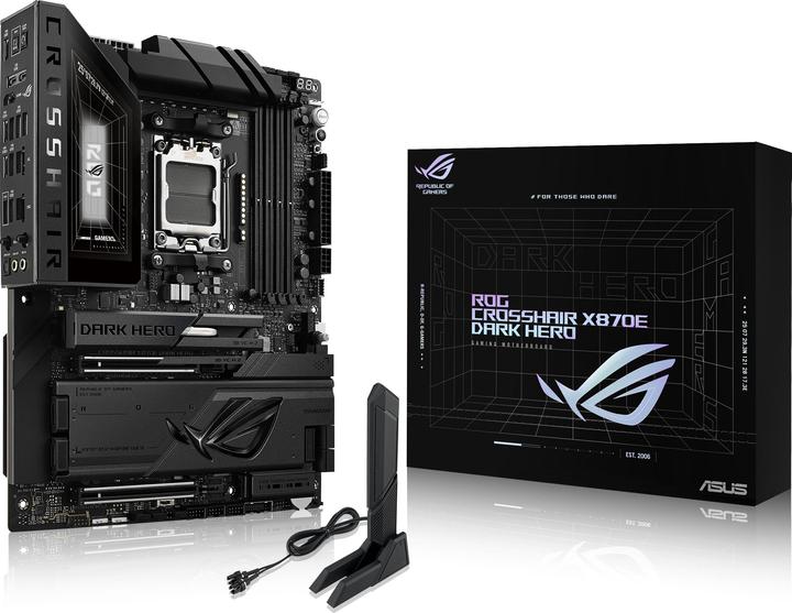 Productafbeelding ASUS MB Rog Crosshair X870e Dark Hero (AM5, AMD X870E, ATX)