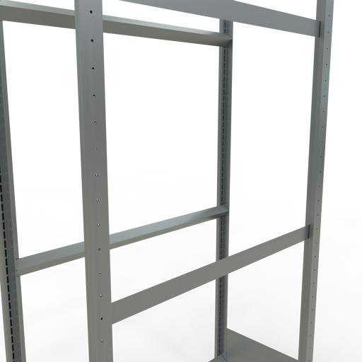 Actual product image Schulte Lagertechnik Wheels basic rack MULTIplus150