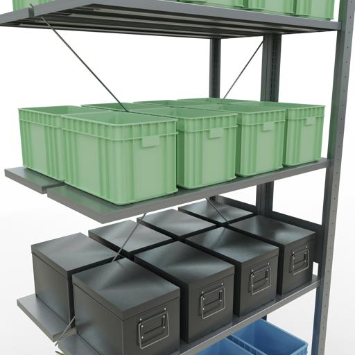 Immagine prodotto Schulte Lagertechnik Scaffale doppio MULTIplus150