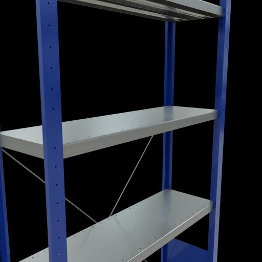 Actual product image Schulte Lagertechnik MULTIplus330 basic racking system with cross brace