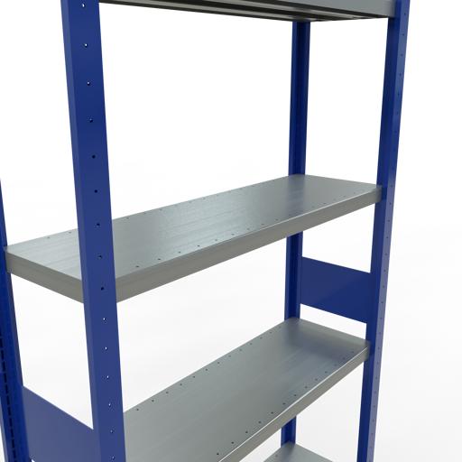 Actual product image Schulte Lagertechnik MULTIplus330 basic racking system with length ledgers