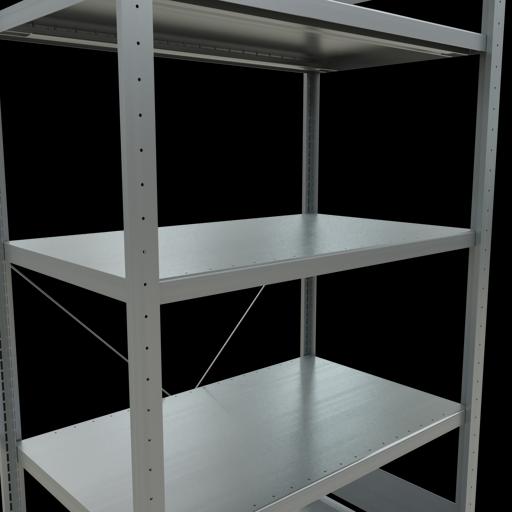 Actual product image Schulte Lagertechnik MULTIplus330 basic racking system with cross brace