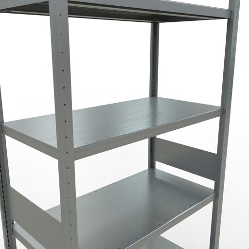 Actual product image Schulte Lagertechnik MULTIplus330 basic racking system with length ledgers