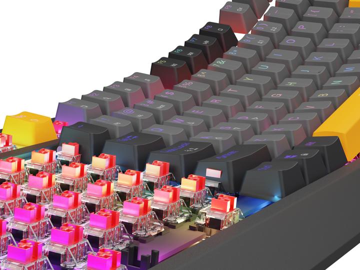 Actual product image Genesis Klawiatura Thor 230 TKL Outemu Red (NKG-2082) (US, Wireless, Cable)