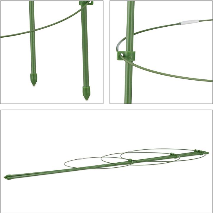 Produktbild Relaxdays Rankhilfe Tomaten (28 cm, 28 cm)
