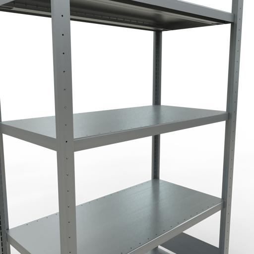 Actual product image Schulte Lagertechnik MULTIplus330 basic racking system with length ledgers