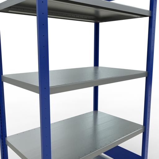Actual product image Schulte Lagertechnik MULTIplus330 basic racking system with length ledgers