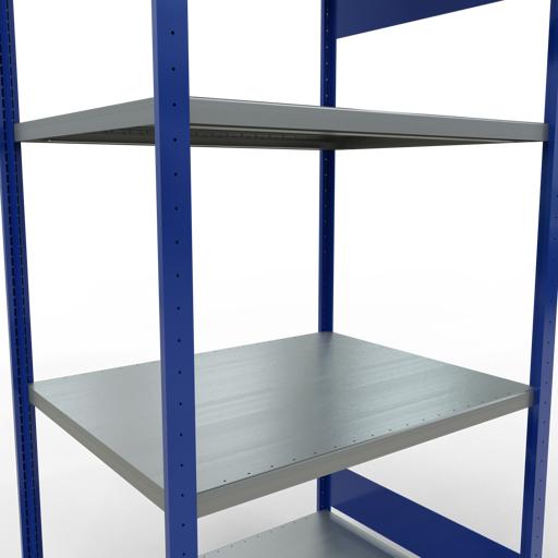 Actual product image Schulte Lagertechnik MULTIplus330 basic racking system with length ledgers
