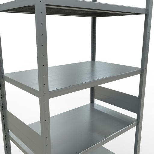 Actual product image Schulte Lagertechnik MULTIplus330 basic racking system with length ledgers