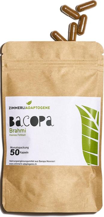 Zimmerli Adaptogene Bacopa Brahmi Capsule (BIO) 50 Capsule (1 Pezzo/i, Pillole, 25 g)