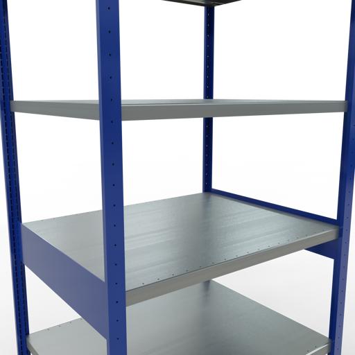 Actual product image Schulte Lagertechnik MULTIplus330 basic racking system with length ledgers