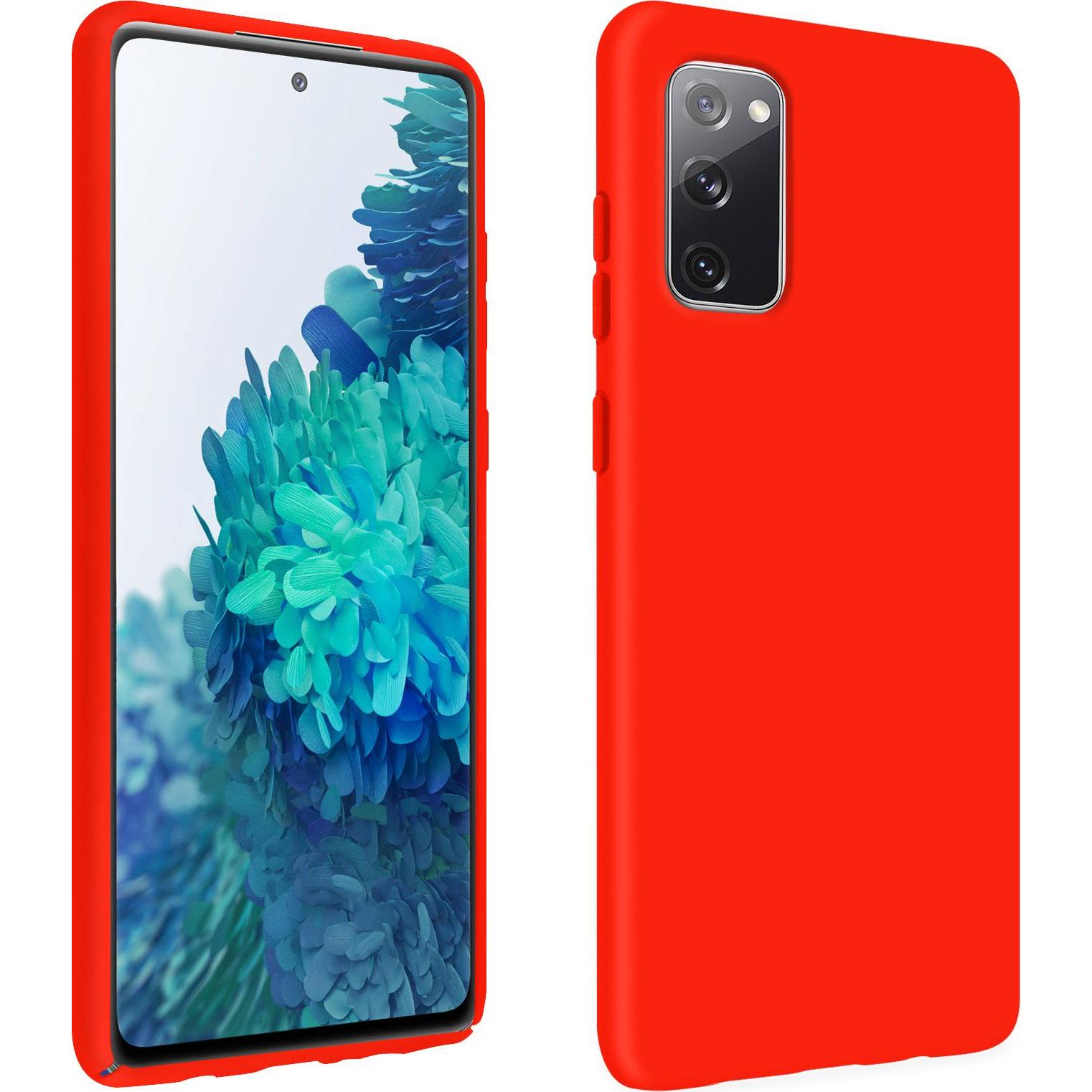 Avizar Fast Series (Samsung Galaxy S20 FE), Smartphone Hülle, Rot