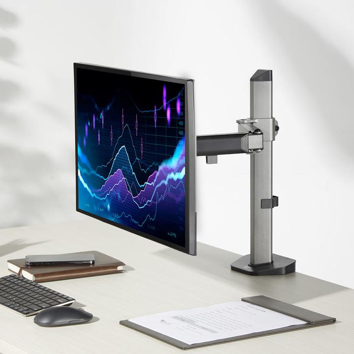 Actual product image Monitor Desk Mount, 1 screen up to 32ö, gray (Table, 32")