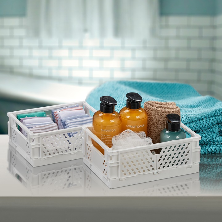 Immagine prodotto Relaxdays 2x scatola pieghevole (25 x 16,5 x 10 cm, 3.33 l)