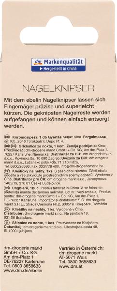 Produktbild dm ebelin Nagel-Knipser mit Softgriff