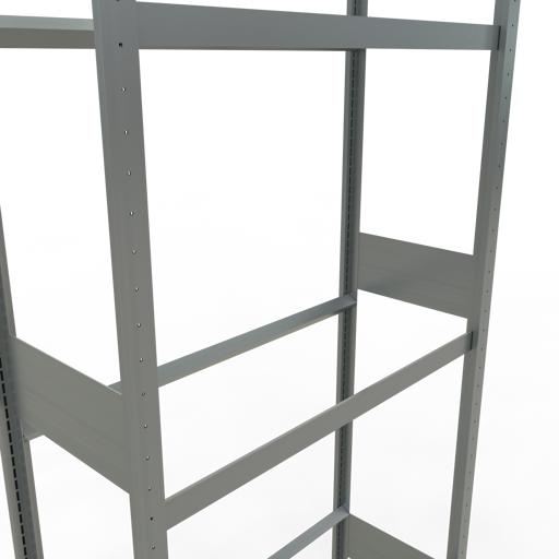 Actual product image Schulte Lagertechnik Wheels basic rack MULTIplus150