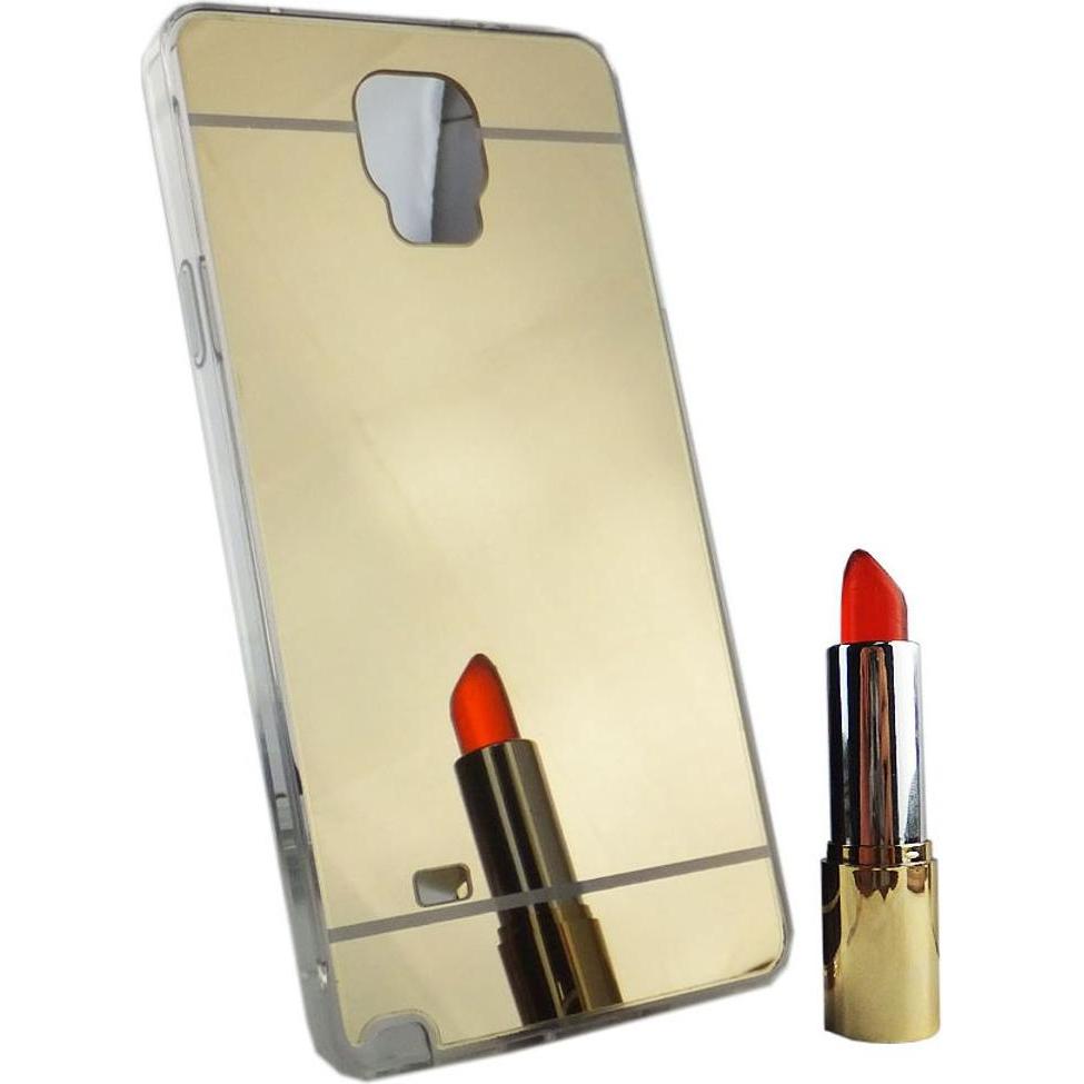 König Design Handyhülle für Samsung Galaxy Note 4 Schutzcase Backcover Bumper Etuis Case Gold (Samsung Galaxy Note 4), S...