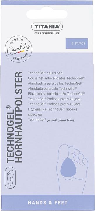 Immagine prodotto Cura del piede Techno Gel Callus Pad (Elimina calli, 1 ml)