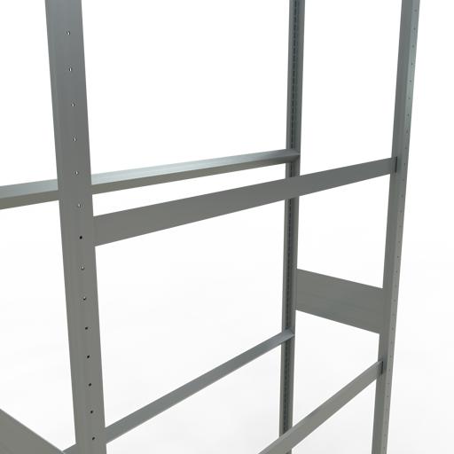 Actual product image Schulte Lagertechnik Wheels basic rack MULTIplus150