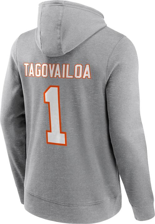 Actual product image Fanatics Miami Dolphins Grahpic Hoodie Tagovailoa 1 L (L)