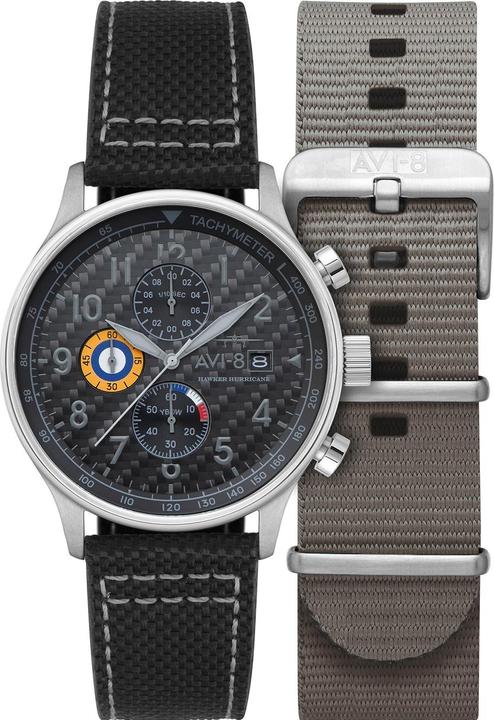 Actual product image AVI-8 AV-4011-0W Hawker Hurricane (Chronograph)