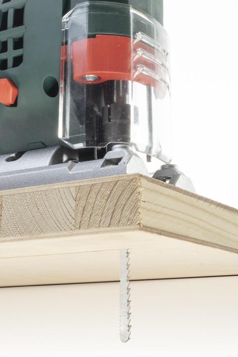 Produktbild wolfcraft 2 Stichsägeblätter HCS L=100mm T-Schaft