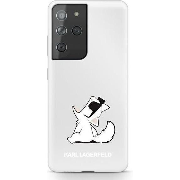 Karl Lagerfeld Case (Samsung Galaxy S21 Ultra), Smartphone Hülle, Transparent