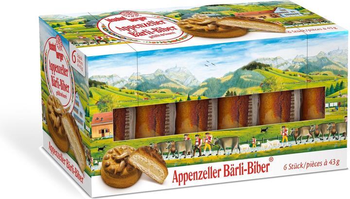 Produktbild Bischofberger Appenzeller Bärli - Biber (1 Stk., 258 g)