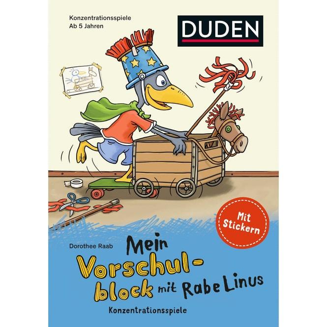 Thumbnail - Mein Vorschulblock mit Rabe Linus (2), Schulbücher von Dorothee Raab