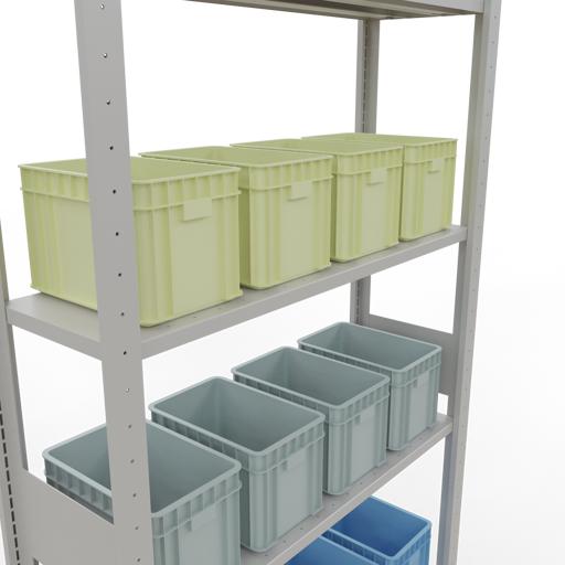 Image du produit Schulte Lagertechnik Elément départ MULTIplus150 avec traverse de longueur